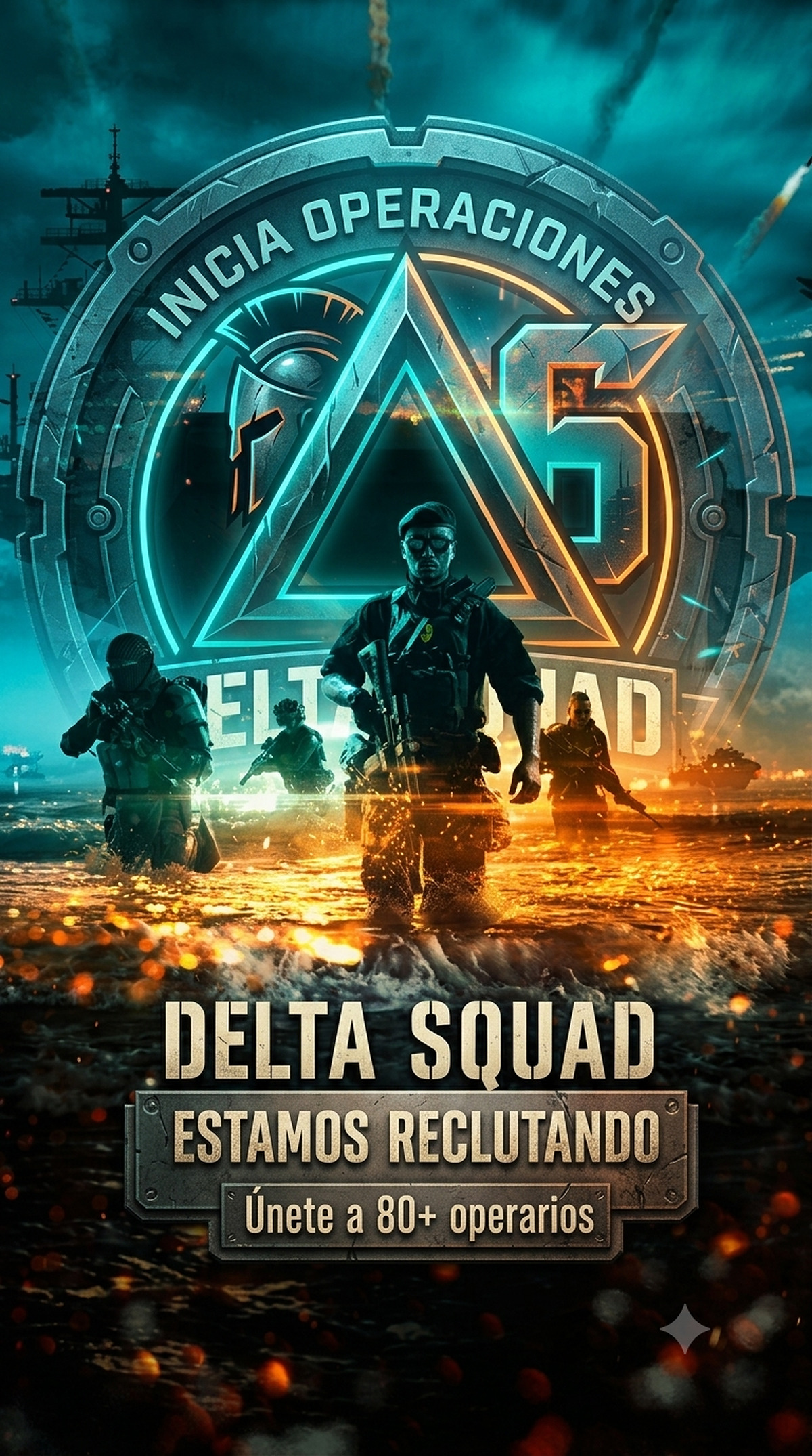 Delta Squad está reclutando — únete a más de 80 operarios